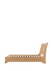 Gallery Home Natural Clayton Oak Veneer 5' Bed - Image 6 of 9