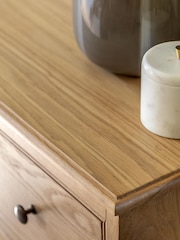 Gallery Home Natural Clayton Solid Oak 9 Drawer Chest - Image 2 of 9