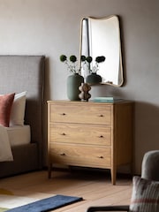 Gallery Home Natural Bala Wood 3 Drawer Chest - Image 1 of 9