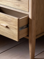 Gallery Home Natural Bala Wood 3 Drawer Chest - Image 2 of 9