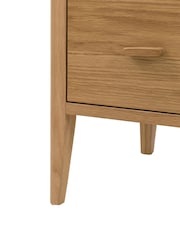 Gallery Home Natural Bala Wood 3 Drawer Chest - Image 4 of 9