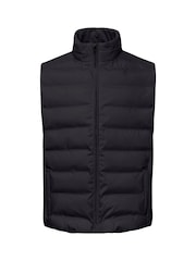 !Solid MILAS High Neck Vest Black Jacket - Image 5 of 5