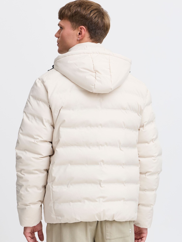!Solid SDMILAS Long Sleeve Regular Puffa White Jacket - Image 2 of 5