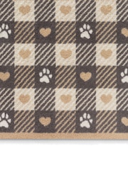 Hug Rug Beige Pet Check 1 Runner - Image 4 of 4