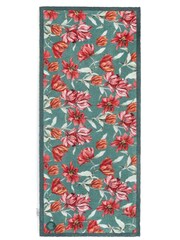 Hug Rug Green Tumbling Tulips Runner - Image 2 of 4