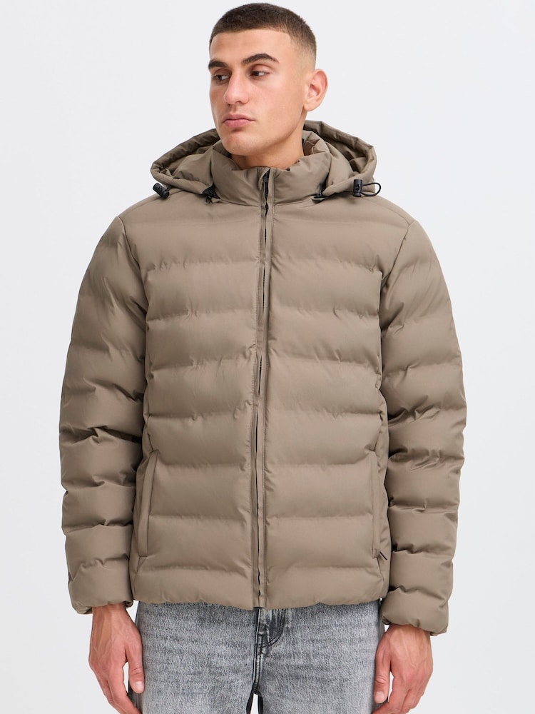 !Solid Green SDMILAS Long Sleeve Regular Puffa Jacket - Image 1 of 5 !Solid Green SDMILAS Long Sleeve Regular Puffa Jacket - Image 1 of 5