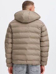 !Solid Green SDMILAS Long Sleeve Regular Puffa Jacket - Image 2 of 5