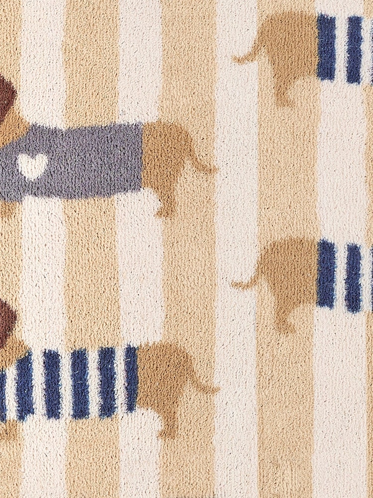 Hug Rug Beige Sausage Dog Chic Mat - Image 4 of 4 Hug Rug Beige Sausage Dog Chic Mat - Image 4 of 4