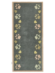 Hug Rug Green Love Paws Runner - Image 2 of 4
