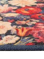 Hug Rug Navy Dark Florals Runner - Image 3 of 4