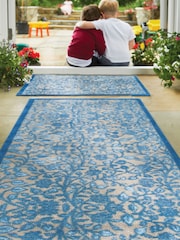Hug Rug Blue Nature 33 Runner - Image 1 of 4