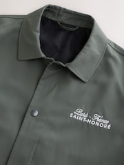 Verde salvia bordado - Bordado - Chaqueta elegante de Coach - Imagen 12 de 14