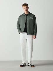 Verde salvia bordado - Bordado - Chaqueta elegante de Coach - Imagen 3 de 14