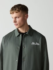 Verde salvia bordado - Bordado - Chaqueta elegante de Coach - Imagen 4 de 14