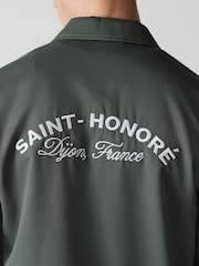 Verde salvia bordado - Bordado - Chaqueta elegante de Coach - Imagen 8 de 14