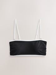 Red/Blue/Black RIb - Bandeau Bikini Tops 3 Pack - 圖片 6/10