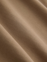 Brown / Ecru White / Stone Relaxed Fit T-Shirt - Image 9 of 9