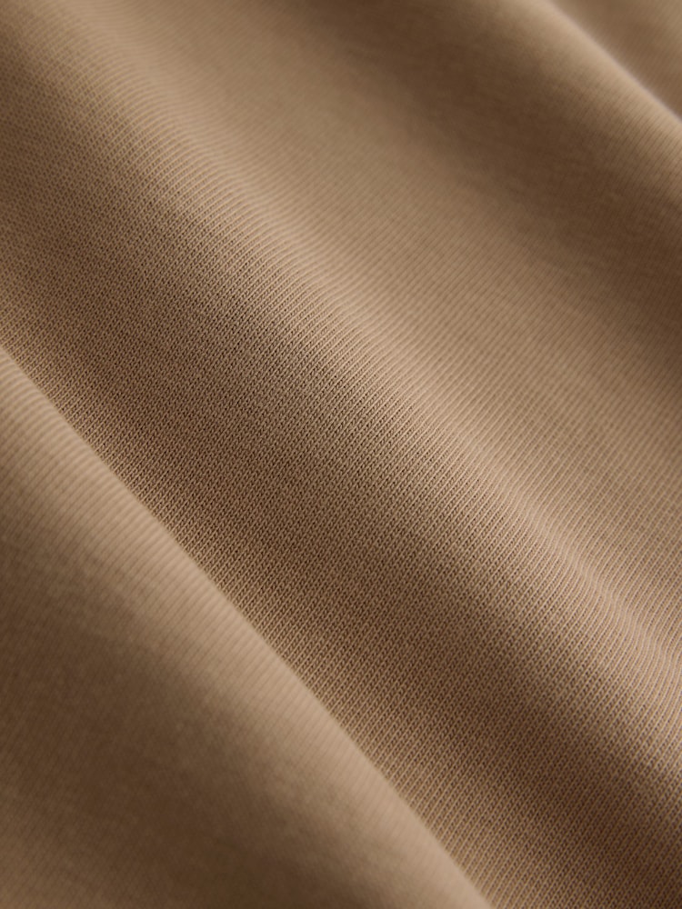 Brown / Ecru White / Stone Relaxed Fit T-Shirt - Image 9 of 9