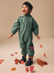 Navy/Khaki Puddlesuits 2 Pack (3mths-7yrs) - Image 4 of 9