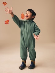 Navy/Khaki Puddlesuits 2 Pack (3mths-7yrs) - Image 5 of 9