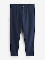 BOSS Blue Pleated Detail Tapered Fit Chino Trousers - Image 5 of 5