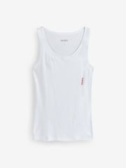 HUGO Grey Tank Top Vests 3 Pack - Image 3 of 4