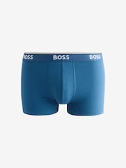 أسود كروم - حزمة من 3 سراويل بوكسر بشعار Power من BOSS - صورة 2 من 4