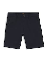 BOSS Blue Slim-Fit Chino Shorts - Image 1 of 2