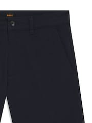 BOSS Blue Slim-Fit Chino Shorts - Image 6 of 6