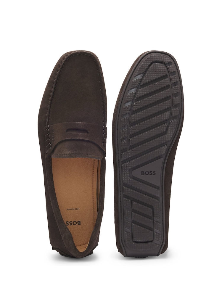 BOSS Brown Noel Loafers - Image 2 of 2