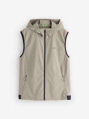 BOSS Green Terrace Logo Hooded Gilet - Image 1 of 1