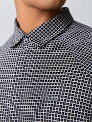 BOSS Blue Excurse Regular Fit Shirt - Image 4 of 6