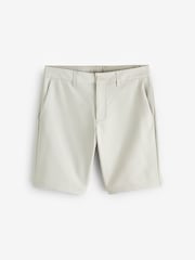 BOSS Cream Slim Fit Shorts - Image 1 of 1