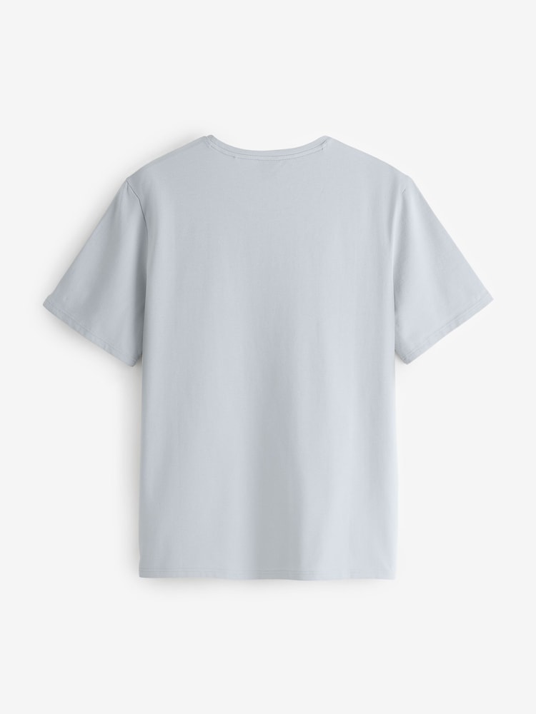 BOSS Light Grey Unique Logo T-Shirt - Image 2 of 2 BOSS Light Grey Unique Logo T-Shirt - Image 2 of 2