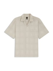 BOSS Grey Rayer Relaxed Fit Shirt - Image 1 of 1