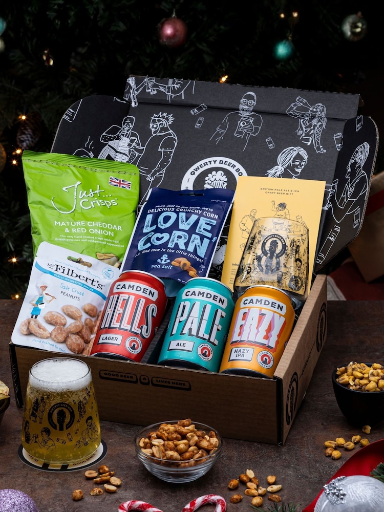 QWERTY Beer Box Premium Real Ale Craft Beer Advent Calendar 2025 - Image 1 of 4
