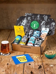 QWERTY Beer Box Cheers Dad Pale Ale & IPA Beer Gift - Image 1 of 4