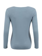 Blå - Weird Fish Maine Ribbed Outfitter t-skjorte - Bilde 7 av 7