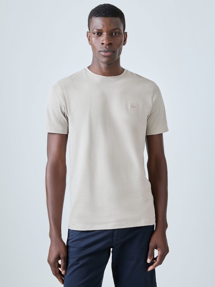BOSS Grey Relaxed Fit Tales Logo T-Shirt - Image 2 of 5