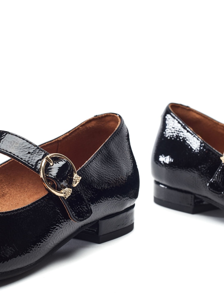 أسود - Moda in Pelle Firuta Flat Maryjane Smart Shoes - صورة 4 من 4 أسود - Moda in Pelle Firuta Flat Maryjane Smart Shoes - صورة 4 من 4