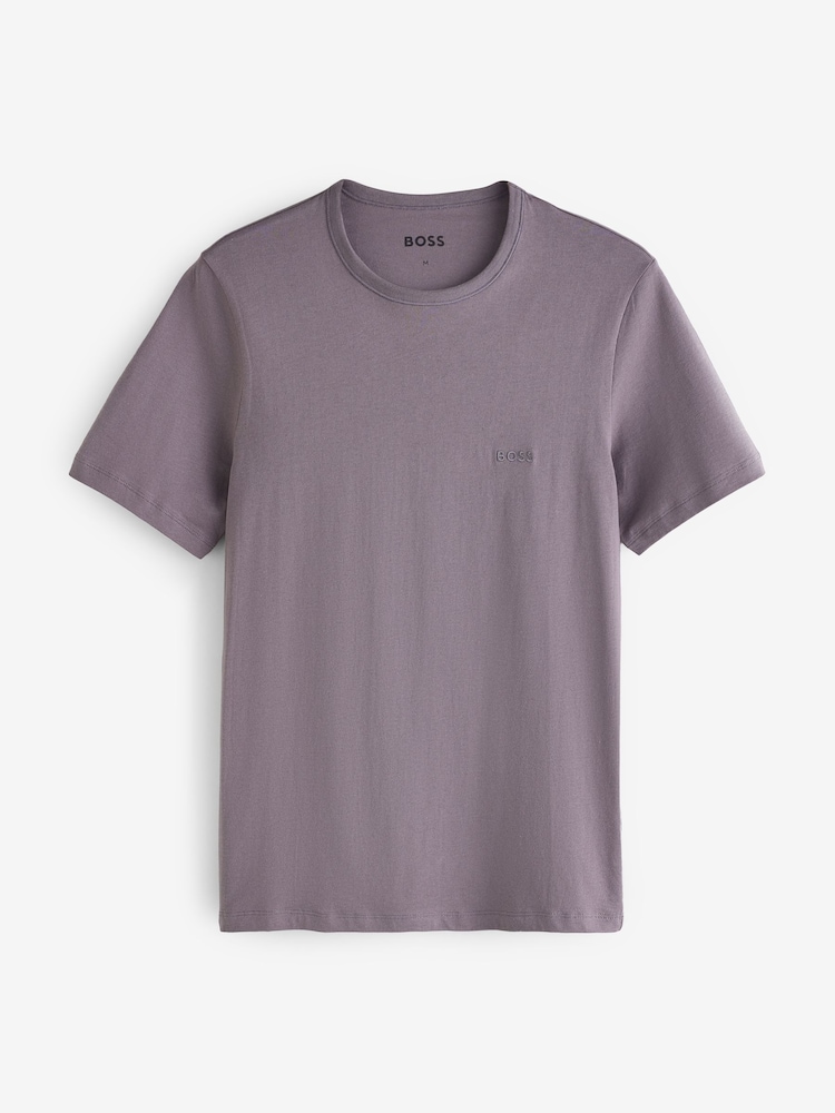 BOSS Black Classic T-Shirts 3 Pack - Image 2 of 4 BOSS Black Classic T-Shirts 3 Pack - Image 2 of 4