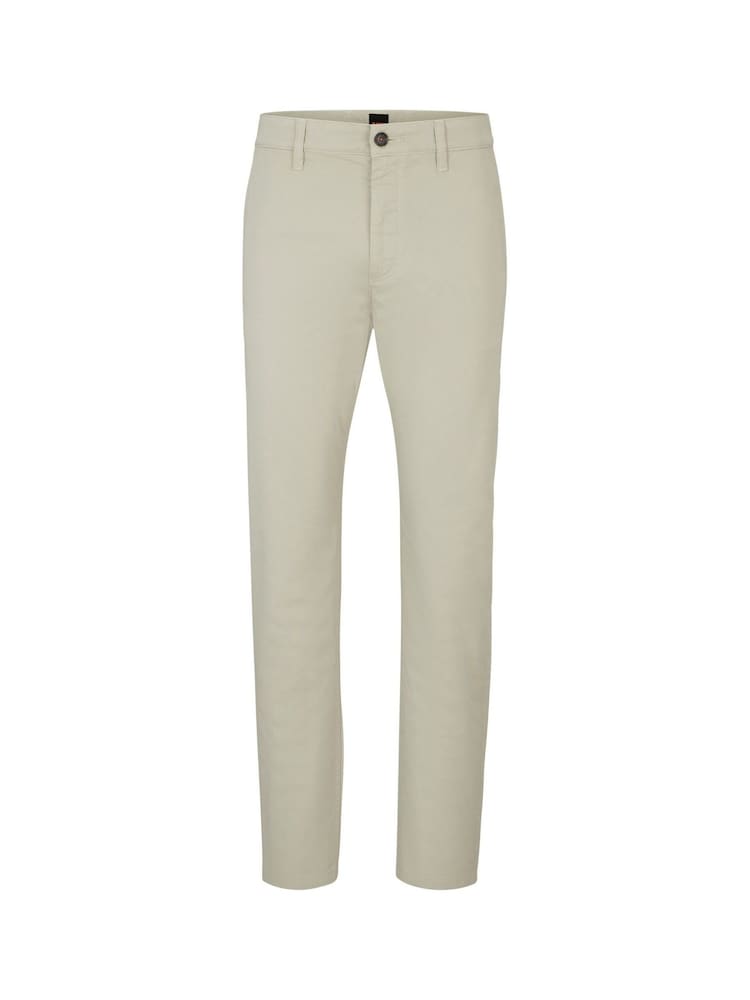 שמנת - BOSS, מכנסיים בגזרה רגילה - תמונה 1 מתוך 2 שמנת - BOSS, מכנסיים בגזרה רגילה - תמונה 1 מתוך 2