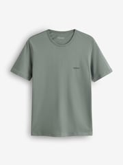 HUGO White Logo T-Shirts 3 Pack - Image 2 of 4