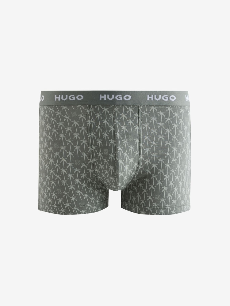HUGO Stretch Cotton Boxershorts 3 Pack - Bild 2 von 4