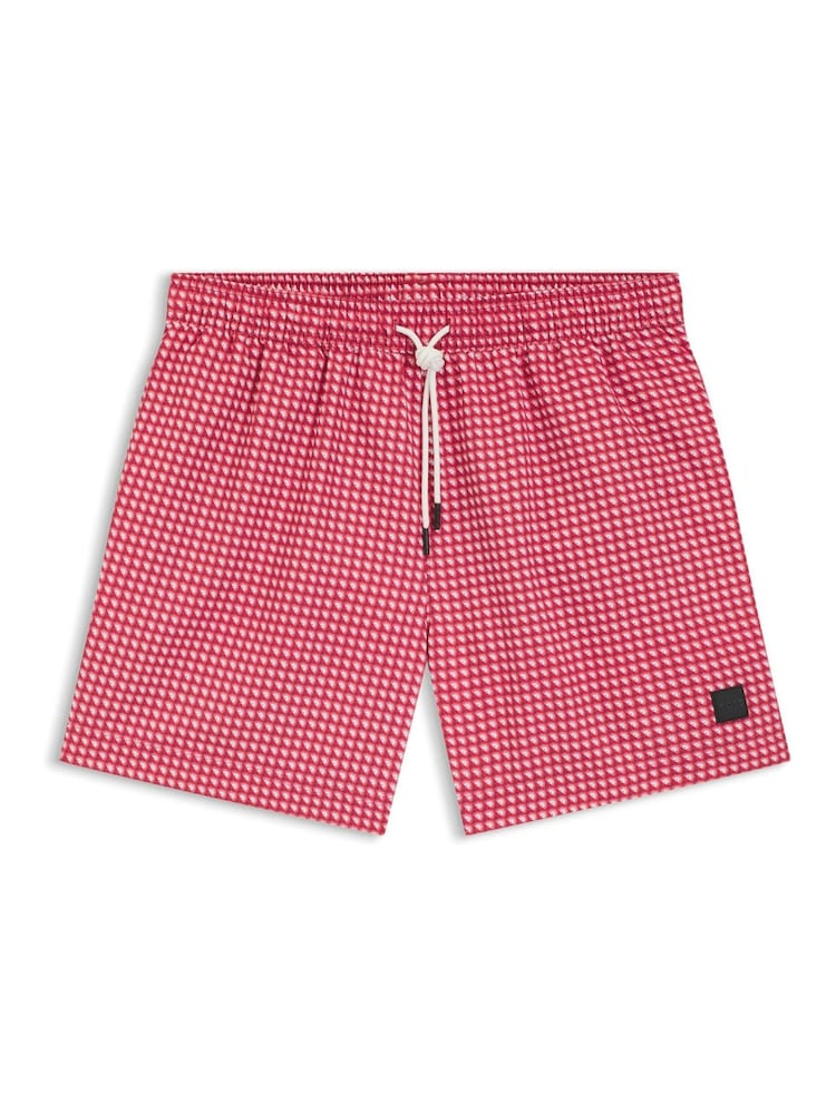 BOSS Red Vibe Printed Swim Shorts - Image 5 of 5