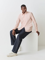 粉红色 - BOSS 优雅常规版型衬衫 - 8的图像4｝