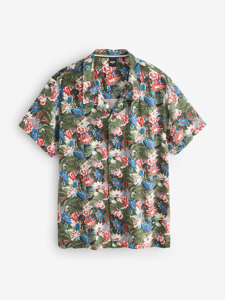 BOSS Green Printed Regular Fit Shirt - Image 1 of 1