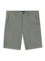 BOSS Grey Slim Fit Chino Shorts - Image 1 of 2