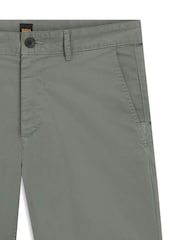 BOSS Grey Slim Fit Chino Shorts - Image 2 of 2