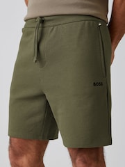 Grün - BOSS – Waffel-Shorts - Bild 3 von 7